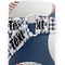 Baseball Jersey Yoga Mat Strap Close Up Detail