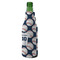 Baseball Jersey Zipper Bottle Cooler - ANGLE (bottle)