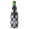 Baseball Jersey Zipper Bottle Cooler - BACK (bottle)