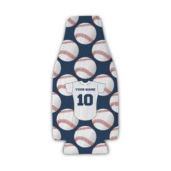 Baseball Jersey Zipper Bottle Cooler (Personalized)