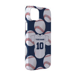 Baseball Jersey iPhone Case - Plastic - iPhone 14 Pro (Personalized)