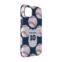 Baseball Jersey iPhone Case - Rubber Lined - iPhone 14 Pro (Personalized)