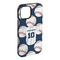 Baseball Jersey iPhone 15 Plus Tough Case - Angle