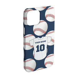 Baseball Jersey iPhone Case - Plastic - iPhone 15 Pro (Personalized)