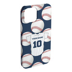 Baseball Jersey iPhone Case - Plastic (Personalized)