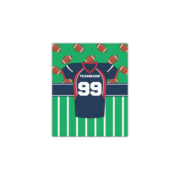Football Jersey 11x14 - Canvas Print - Front View