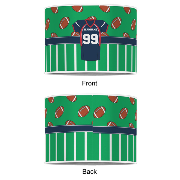 Football Jersey 12" Drum Lampshade - APPROVAL (Poly Film)