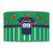 Football Jersey 12" Drum Lampshade - FRONT (Fabric)
