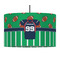 Football Jersey 12" Drum Lampshade - PENDANT (Fabric)