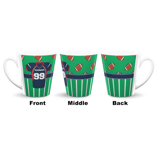Football Jersey 12 Oz Latte Mug - Approval