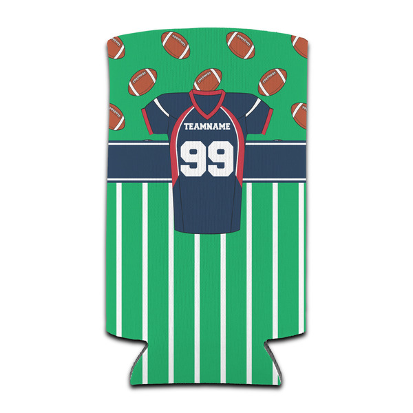 Custom Football Jersey Can Cooler (tall 12 oz) (Personalized)