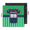 Football Jersey 12x12 Wood Print - Front & Back View