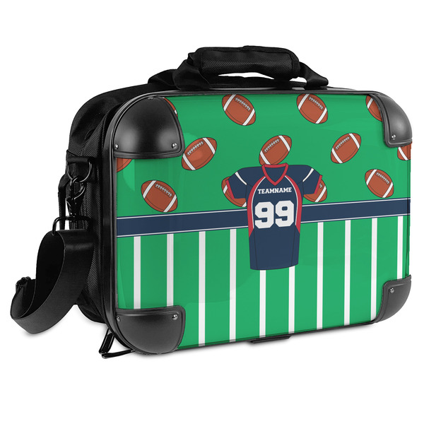 Custom Football Jersey Hard Shell Briefcase - 15" (Personalized)