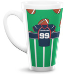 Football Jersey 16 Oz Latte Mug (Personalized)