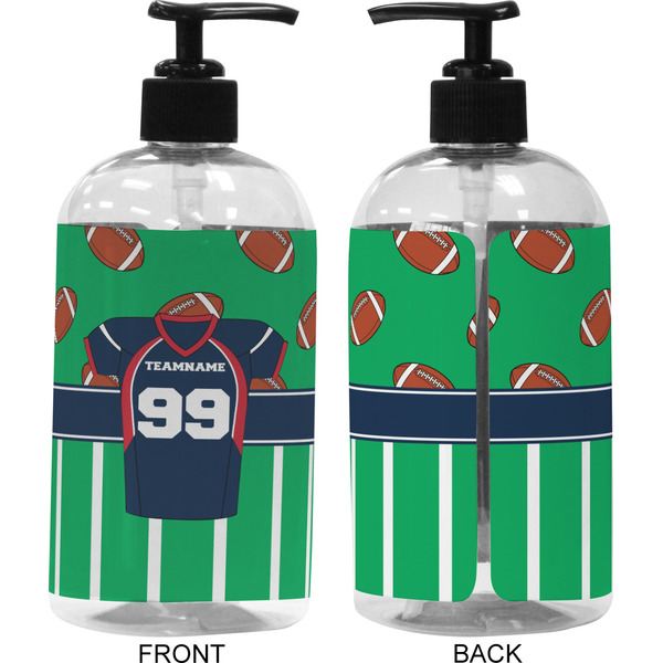 Football Jersey 16 oz Plastic Liquid Dispenser (Approval)