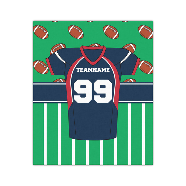 Football Jersey 20x24 - Canvas Print - Front View