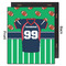 Football Jersey 20x24 Wood Print - Front & Back View