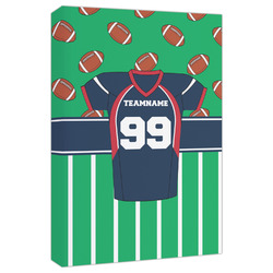 Football Jersey Canvas Print - 20x30 (Personalized)