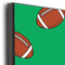 Football Jersey 20x30 Wood Print - Closeup