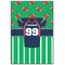 Football Jersey 20x30 Wood Print - Front View