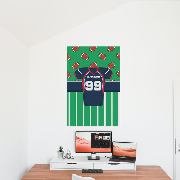 Football Jersey 24x36 - Matte Poster - On the Wall