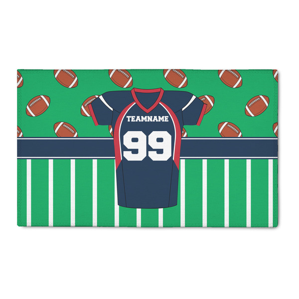 Custom Football Jersey 3' x 5' Indoor Area Rug (Personalized)