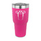 Football Jersey 30 oz Stainless Steel Ringneck Tumblers - Pink - FRONT