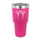 Football Jersey 30 oz Stainless Steel Tumbler - Pink - Single Sided (Personalized)