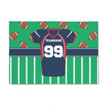 Football Jersey 4' x 6' Indoor Area Rug (Personalized)