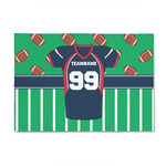 Football Jersey 4' x 6' Indoor Area Rug (Personalized)