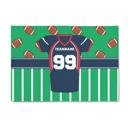 Football Jersey 4' x 6' Patio Rug (Personalized)