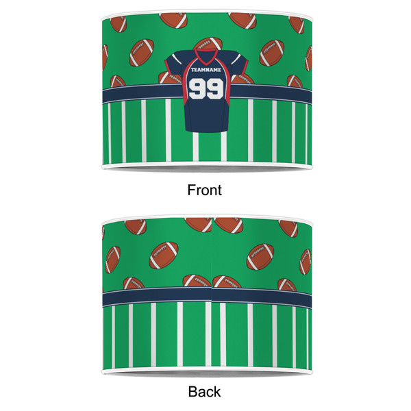 Football Jersey 8" Drum Lampshade - APPROVAL (Poly Film)