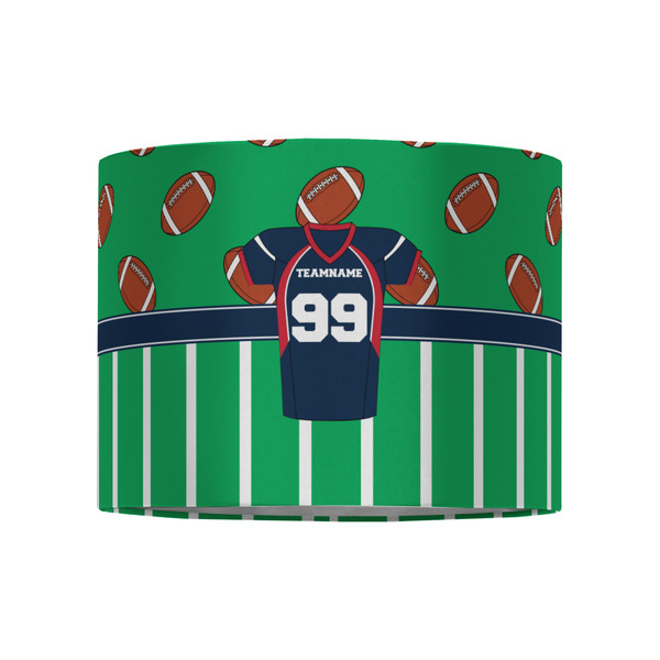 Football Jersey 8" Drum Lampshade - FRONT (Fabric)
