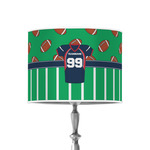 Football Jersey 8" Drum Lamp Shade - Poly-film (Personalized)