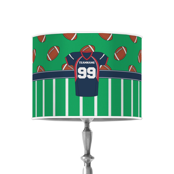 Custom Football Jersey 8" Drum Lamp Shade - Poly-film (Personalized)