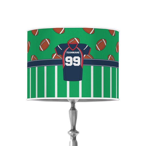 Football Jersey 8" Drum Lampshade - ON STAND (Poly Film)