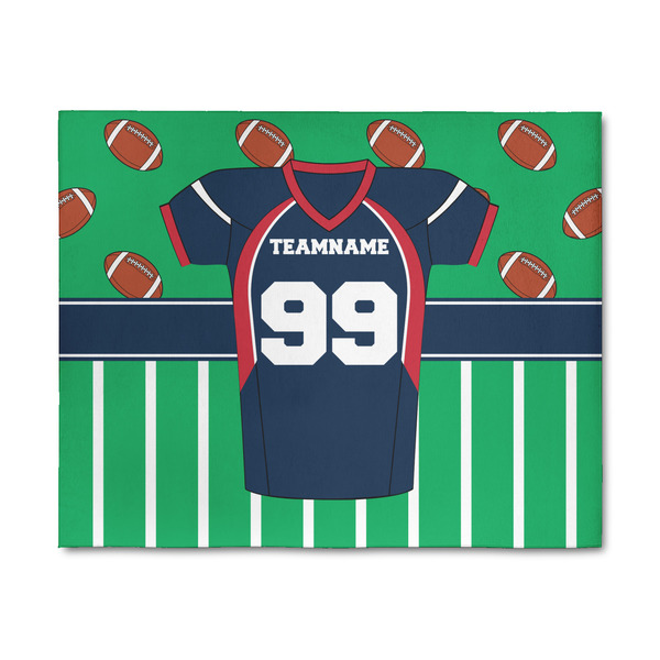 Custom Football Jersey 8' x 10' Indoor Area Rug (Personalized)