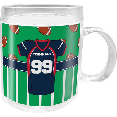 Football Jersey Acrylic Kids Mug (Personalized)