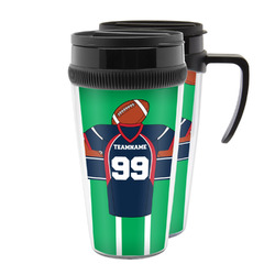 Football Jersey Acrylic Travel Mug (Personalized)
