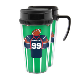 Football Jersey Acrylic Travel Mug (Personalized)