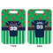 Football Jersey Aluminum Luggage Tag (Front + Back)