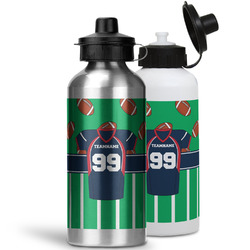 Football Jersey Water Bottles - 20 oz - Aluminum (Personalized)