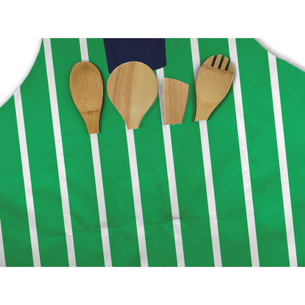 Football Jersey Apron - Pocket Detail with Props