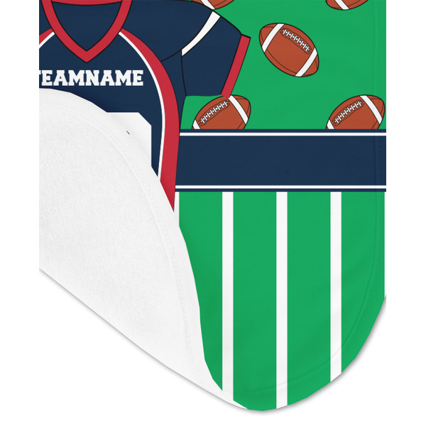 Football Jersey Baby Bib - AFT detail