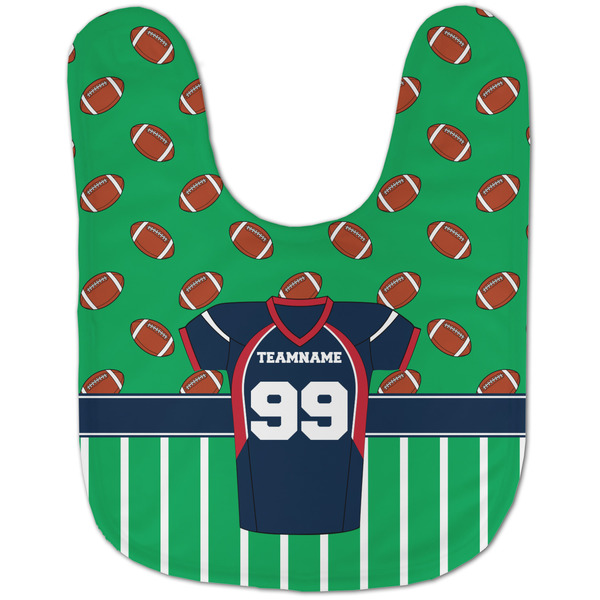 Football Jersey Baby Bib - AFT flat