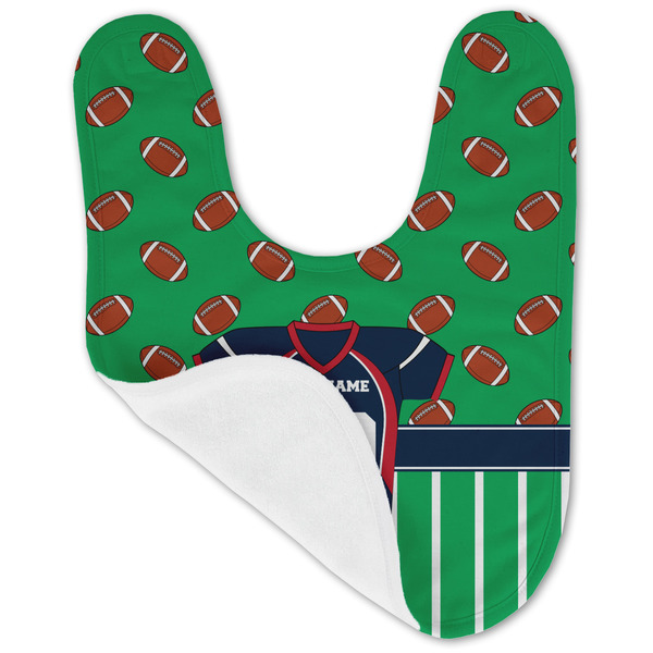 Football Jersey Baby Bib - AFT folded