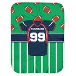 Football Jersey Baby Swaddling Blanket (Personalized)