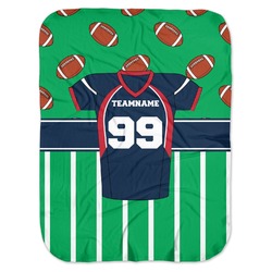 Football Jersey Baby Swaddling Blanket (Personalized)