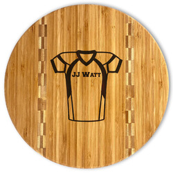 Football Jersey Bamboo Cutting Board (Personalized)