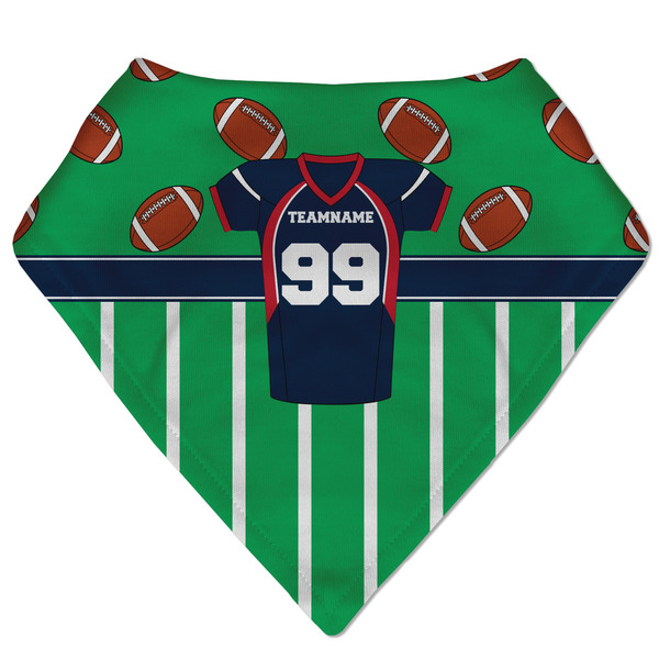 Custom Football Jersey Bandana Bib (Personalized)